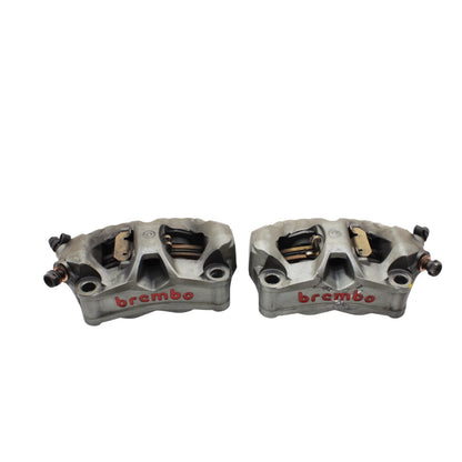 2017 - 2020 KTM 1290 SUPER DUKE R FRONT BRAKE CALIPER PAD CLAMP ASSEMBLY SILVER
