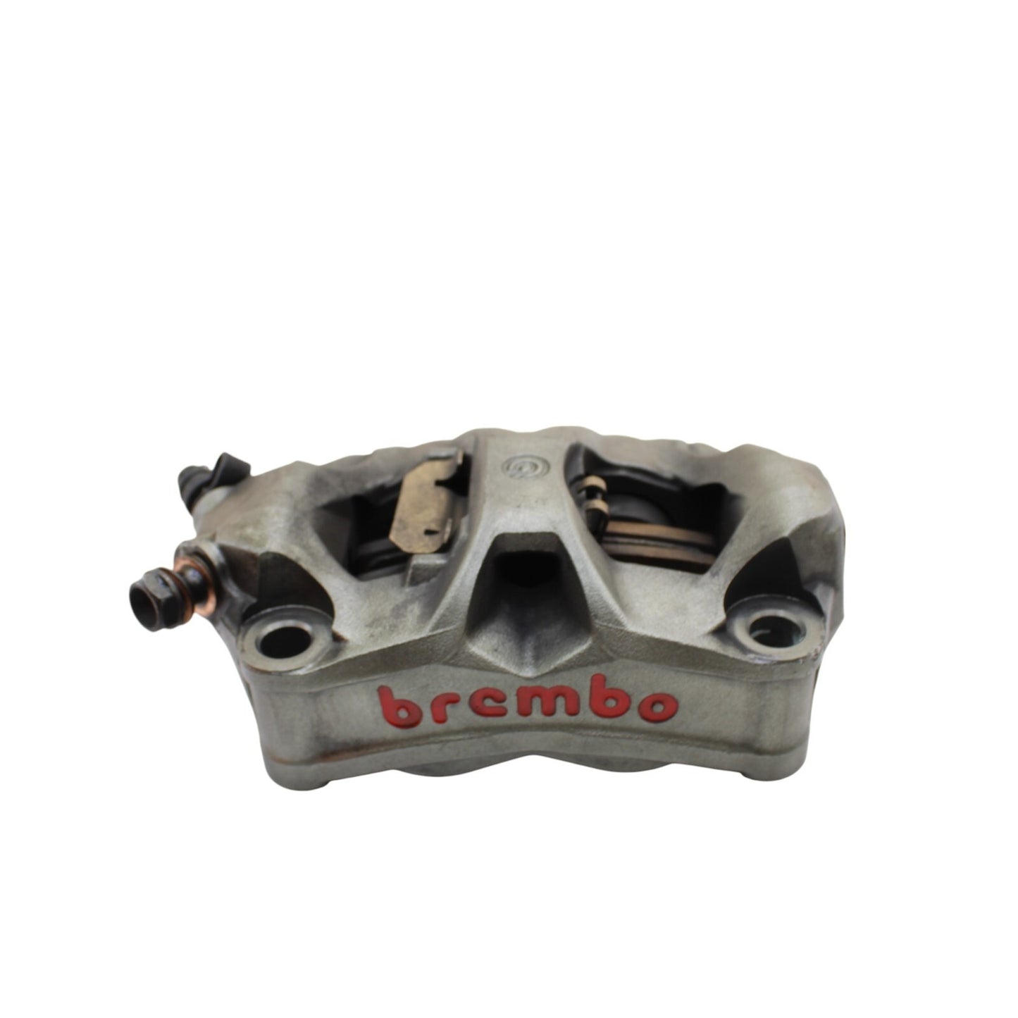 2017 - 2020 KTM 1290 SUPER DUKE R FRONT BRAKE CALIPER PAD CLAMP ASSEMBLY SILVER
