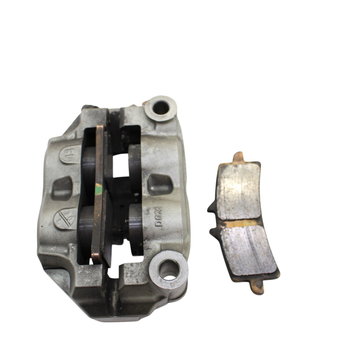2017 - 2020 KTM 1290 SUPER DUKE R FRONT BRAKE CALIPER PAD CLAMP ASSEMBLY SILVER