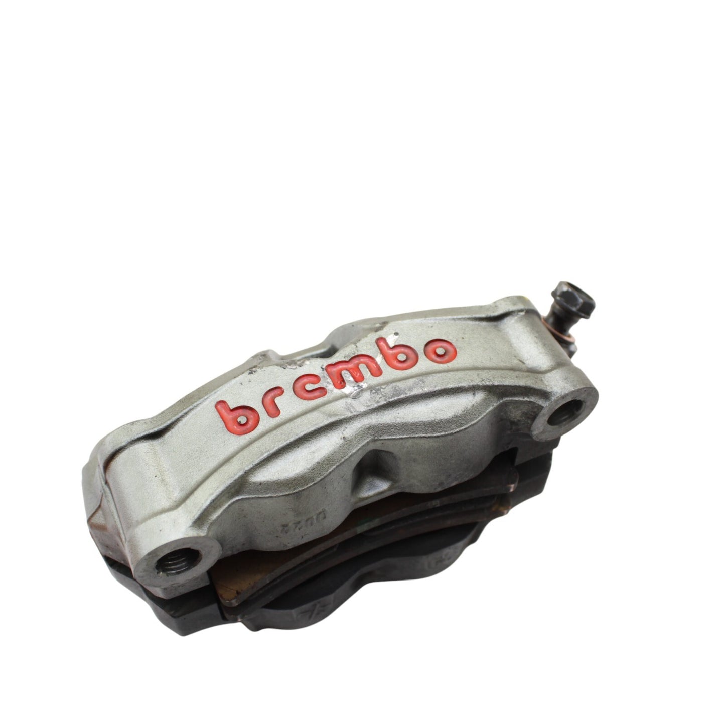 2017 - 2020 KTM 1290 SUPER DUKE R FRONT BRAKE CALIPER PAD CLAMP ASSEMBLY SILVER