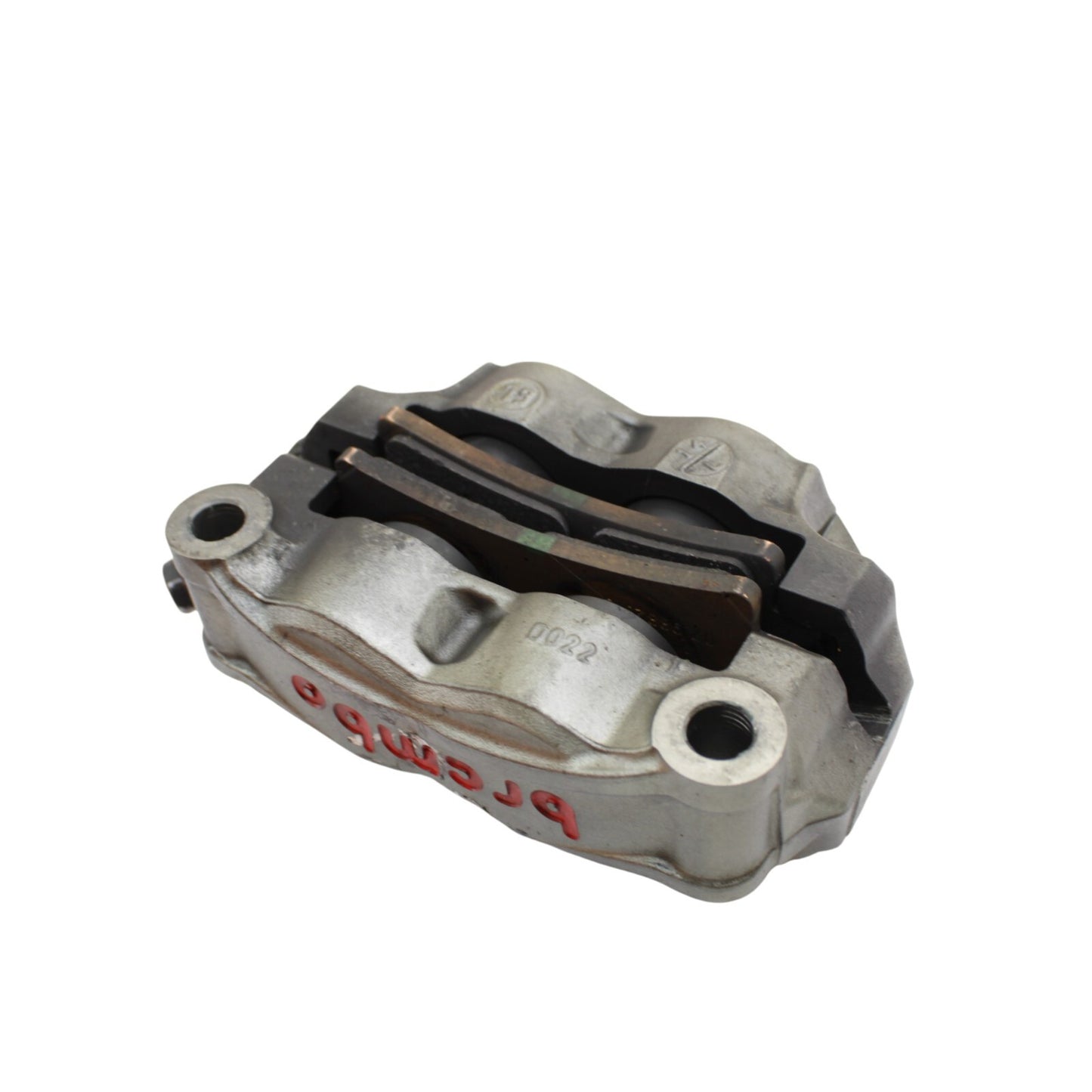 2017 - 2020 KTM 1290 SUPER DUKE R FRONT BRAKE CALIPER PAD CLAMP ASSEMBLY SILVER