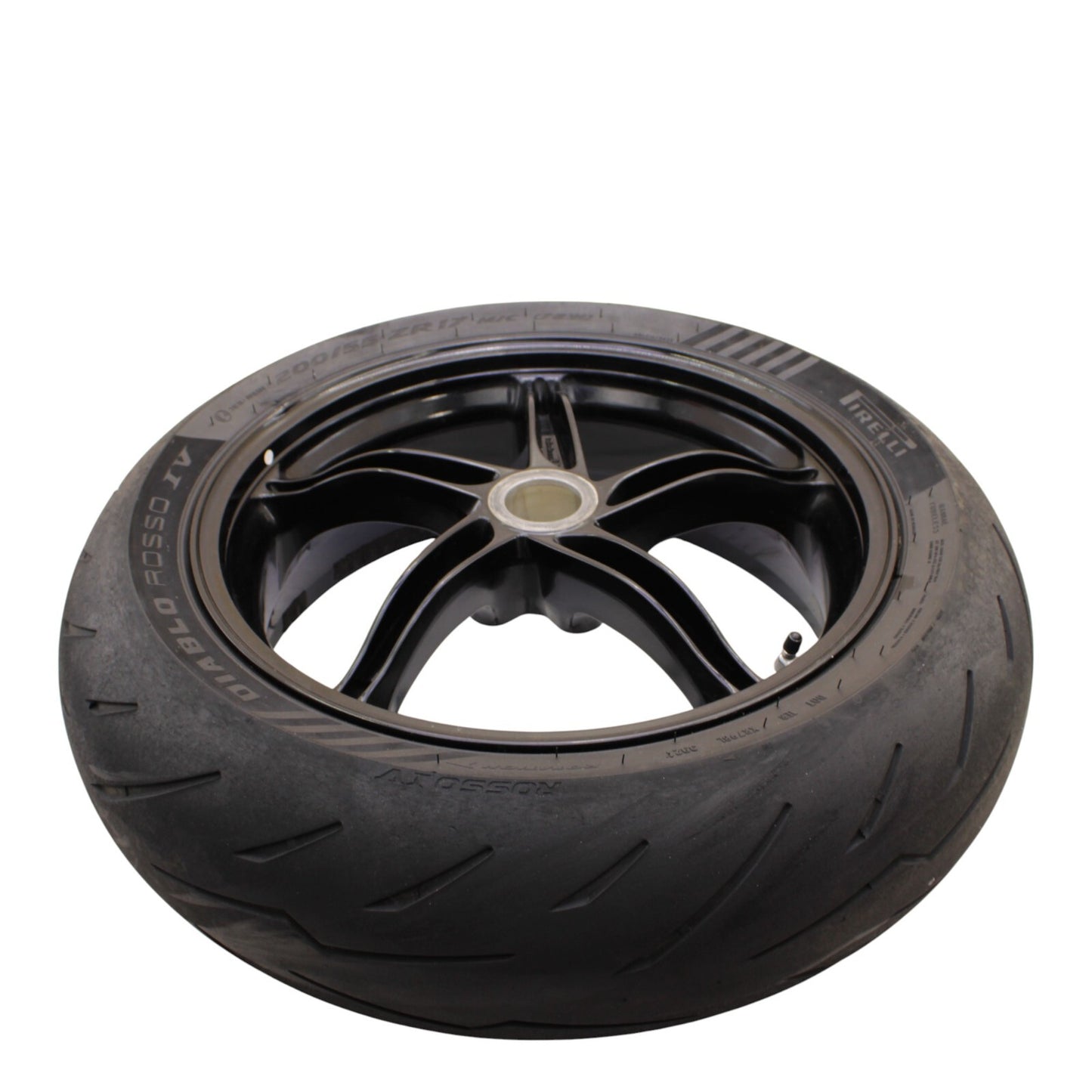 2017 - 2020 KTM 1290 SUPER DUKE R REAR WHEEL RIM BACK STRAIGHT PIRELLI TIRE STOC