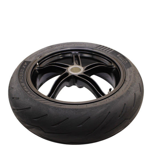 2017 - 2020 KTM 1290 SUPER DUKE R REAR WHEEL RIM BACK STRAIGHT PIRELLI TIRE STOC