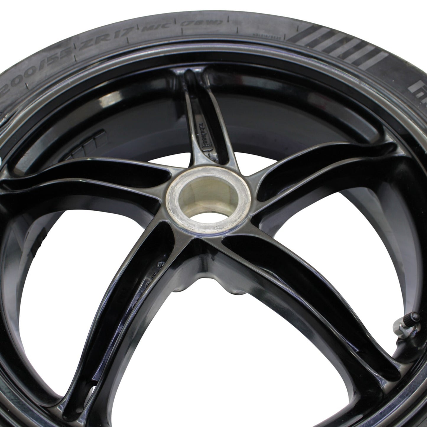 2017 - 2020 KTM 1290 SUPER DUKE R REAR WHEEL RIM BACK STRAIGHT PIRELLI TIRE STOC