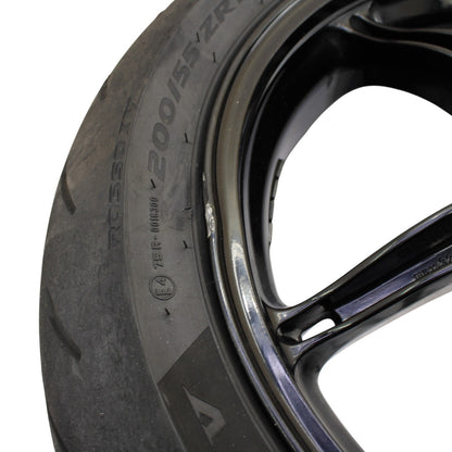 2017 - 2020 KTM 1290 SUPER DUKE R REAR WHEEL RIM BACK STRAIGHT PIRELLI TIRE STOC