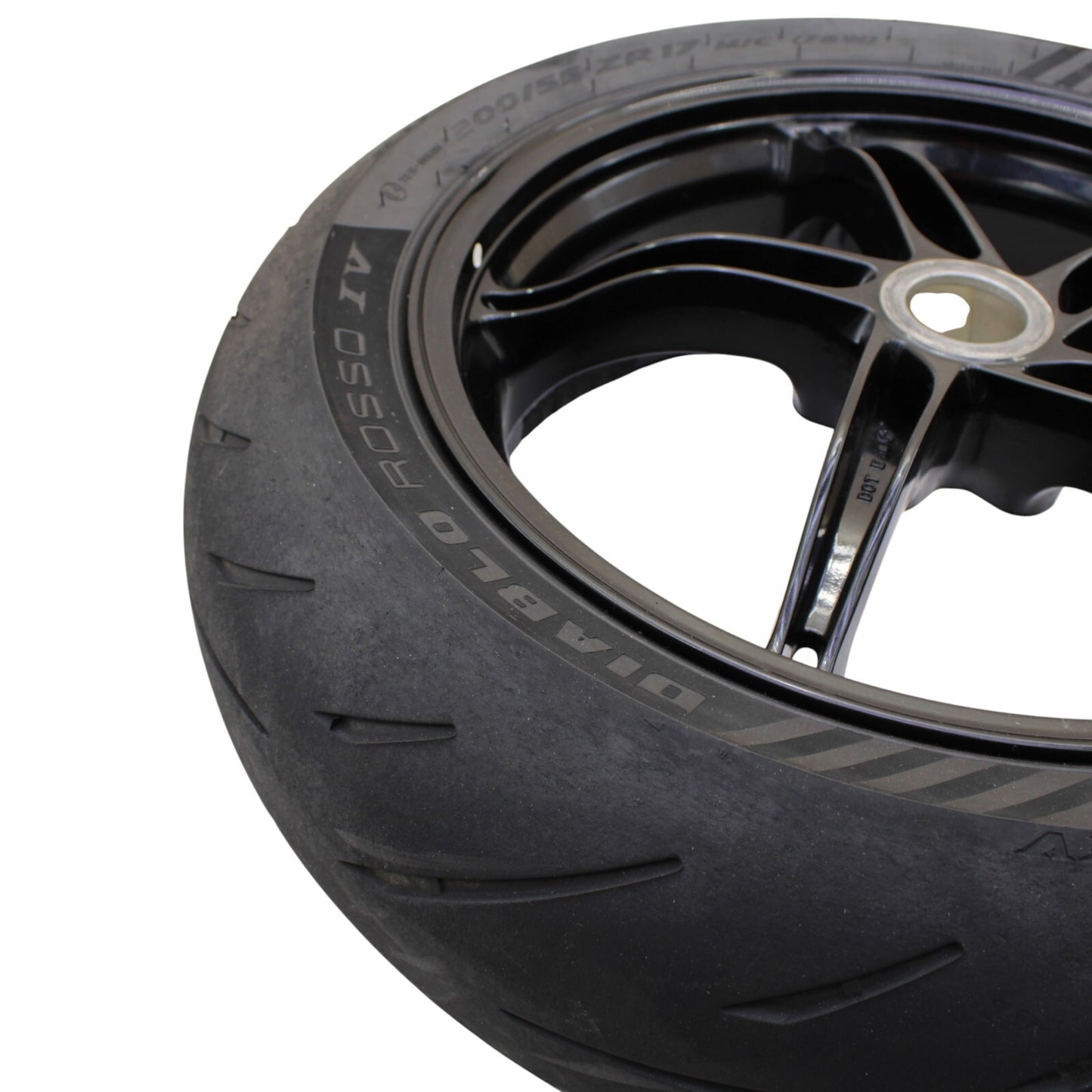 2017 - 2020 KTM 1290 SUPER DUKE R REAR WHEEL RIM BACK STRAIGHT PIRELLI TIRE STOC