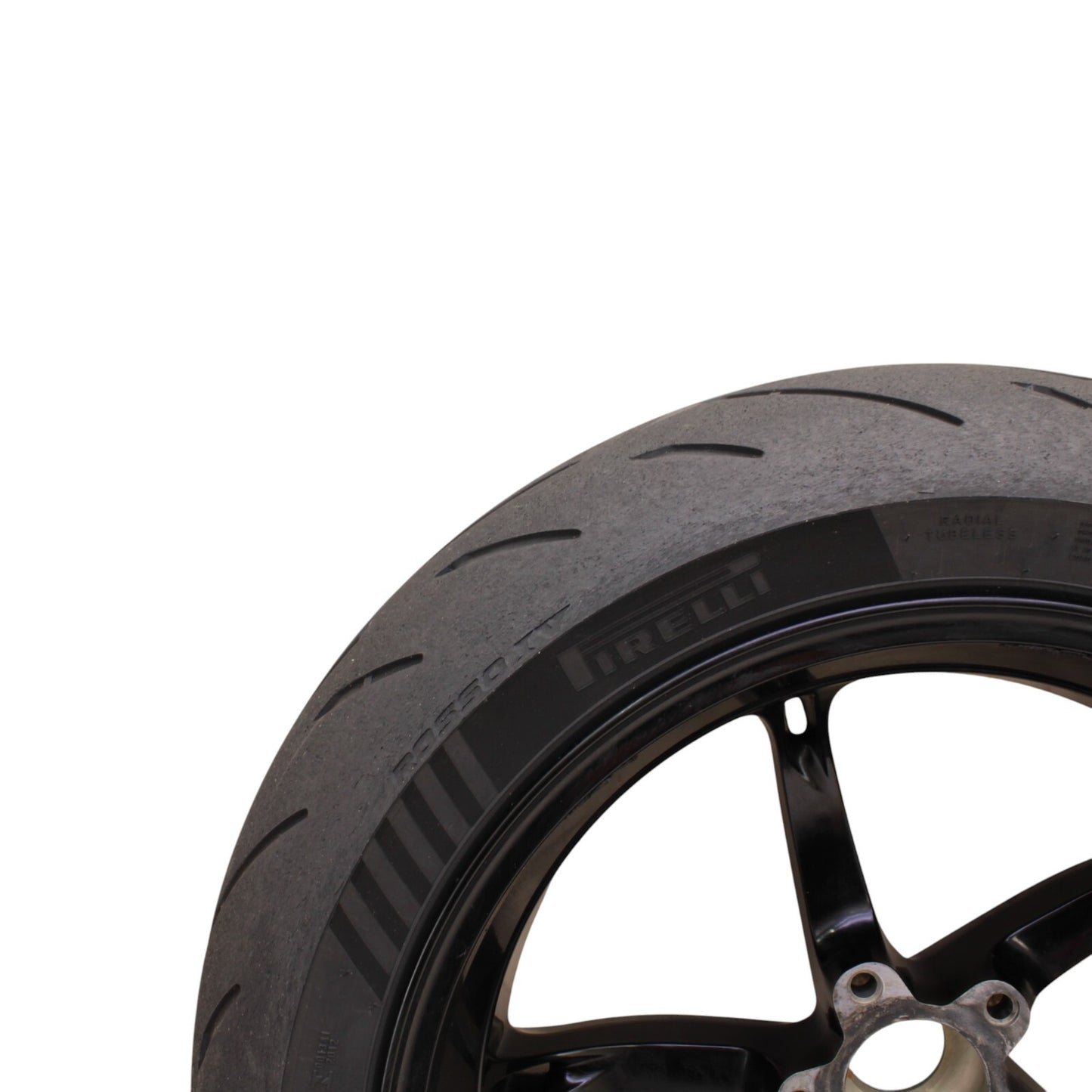 2017 - 2020 KTM 1290 SUPER DUKE R REAR WHEEL RIM BACK STRAIGHT PIRELLI TIRE STOC