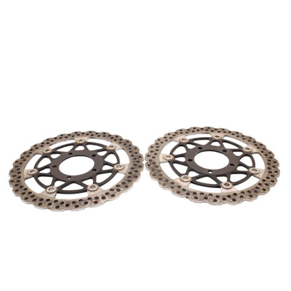 2019 - 2025 KAWASAKI NINJA ZX6R FRONT BRAKE ROTORS DISCS LEFT RIGHT STRAIGHT OEM