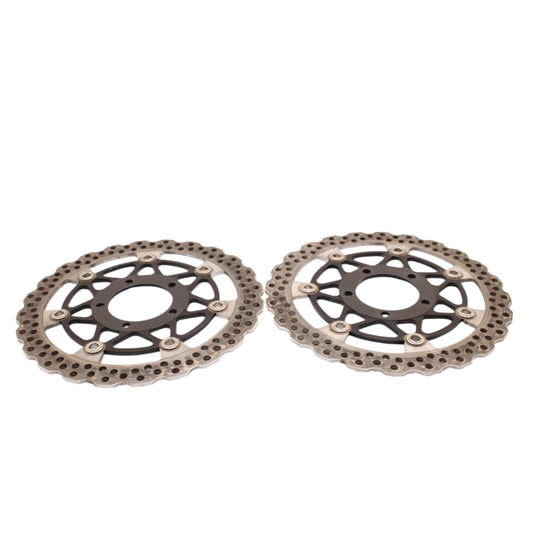 2019 - 2025 KAWASAKI NINJA ZX6R FRONT BRAKE ROTORS DISCS LEFT RIGHT STRAIGHT OEM