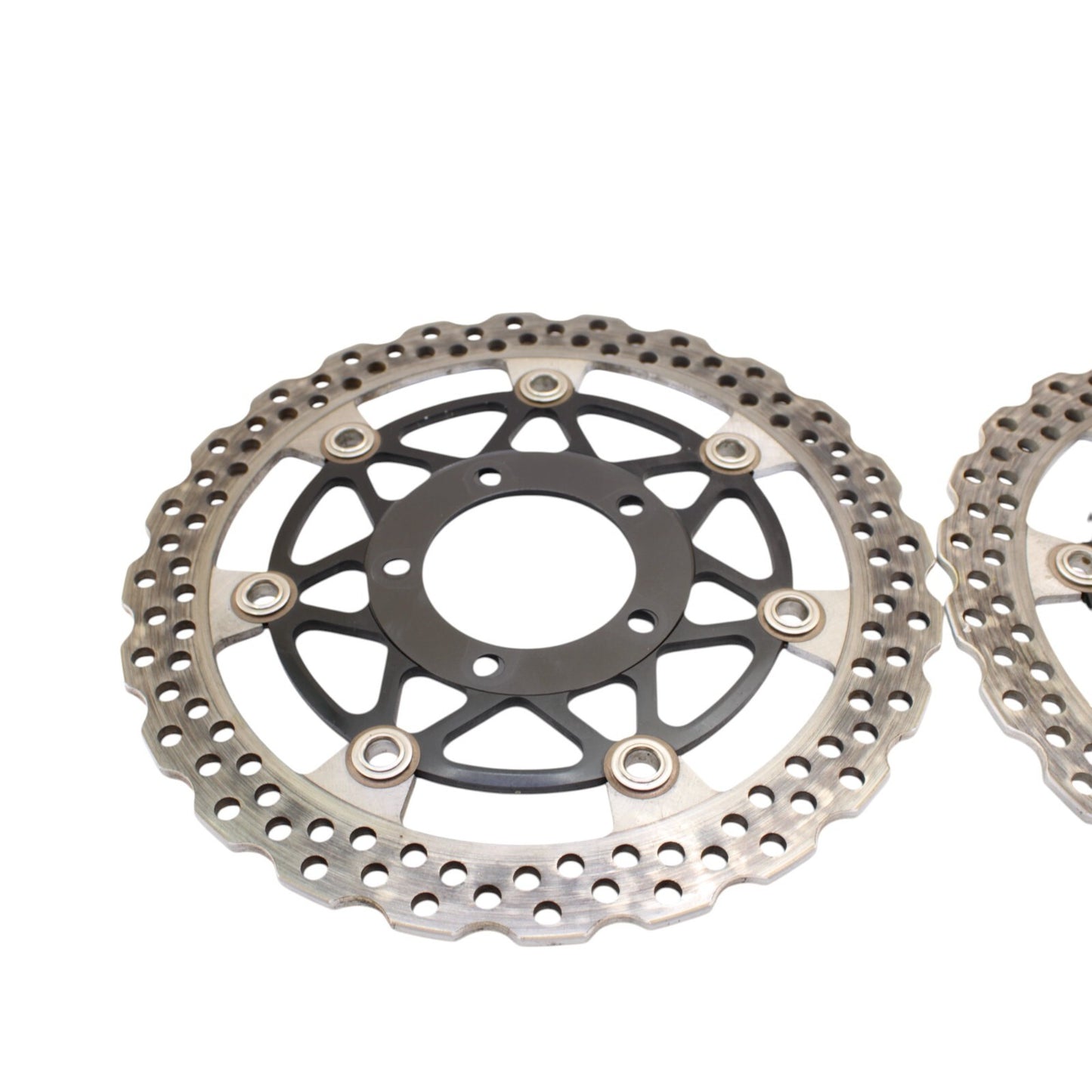 2019 - 2025 KAWASAKI NINJA ZX6R FRONT BRAKE ROTORS DISCS LEFT RIGHT STRAIGHT OEM