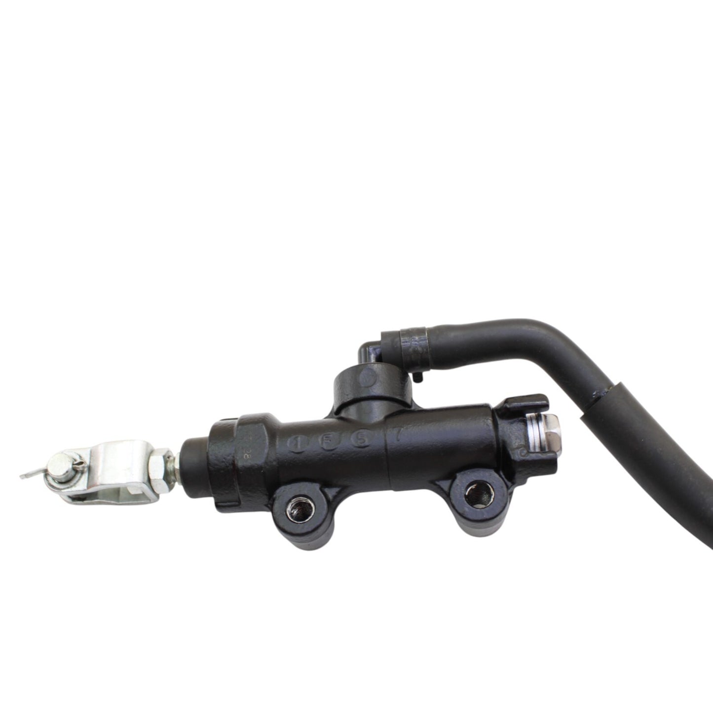 2019 - 2025 KAWASAKI NINJA ZX6R REAR BRAKE MASTER CYLINDER BACK RESERVOIR BLACK