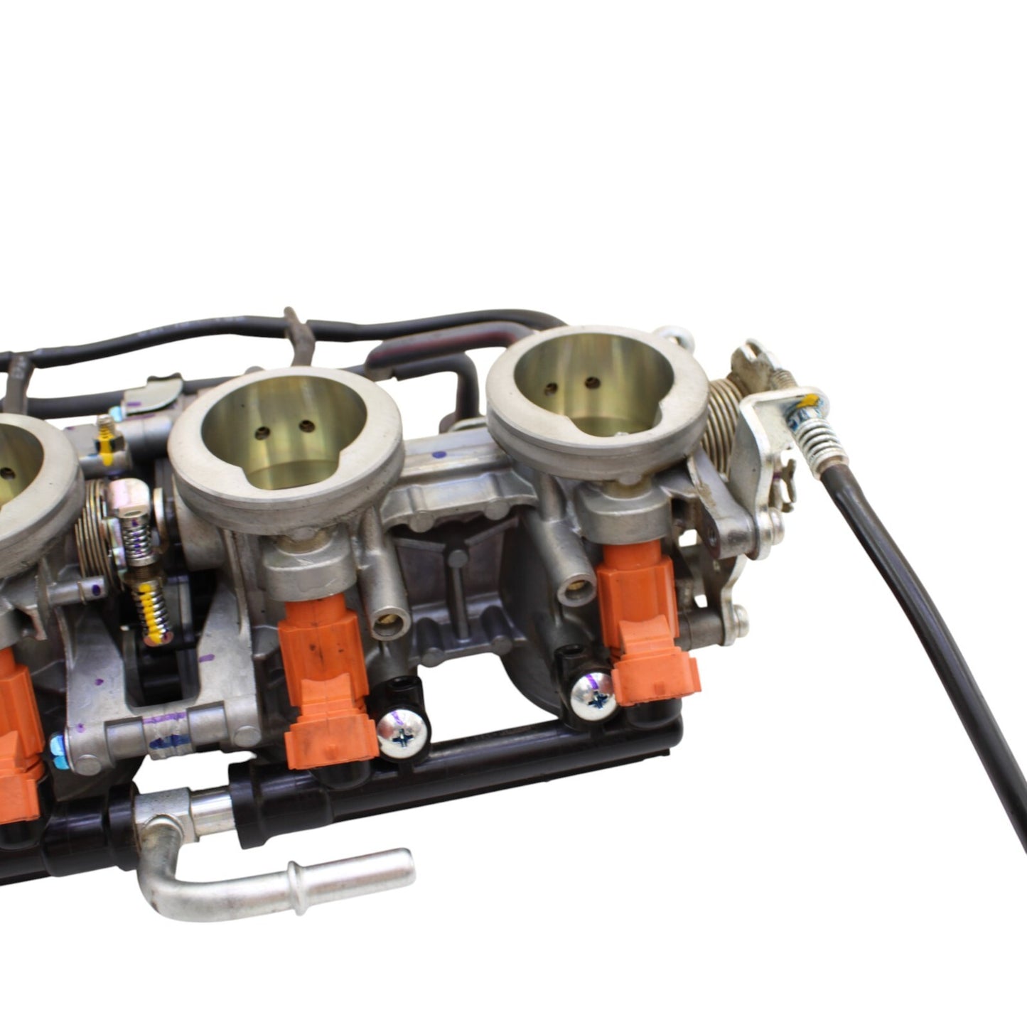 2019 - 2025 KAWASAKI NINJA ZX6R THROTTLE BODY MAIN FUEL INJECTORS BODIES