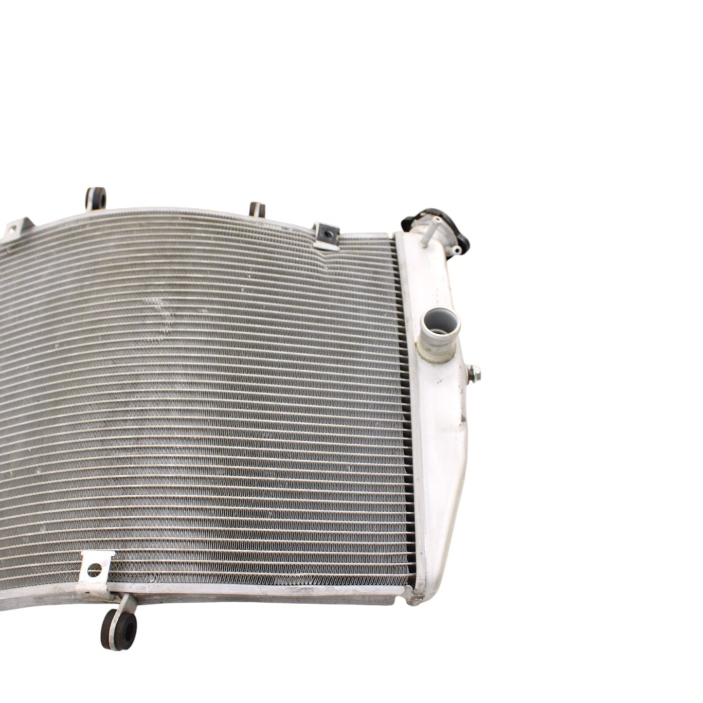 2019 - 2025 KAWASAKI NINJA ZX6R ENGINE RADIATOR MOTOR COOLING RADIATER SILVER