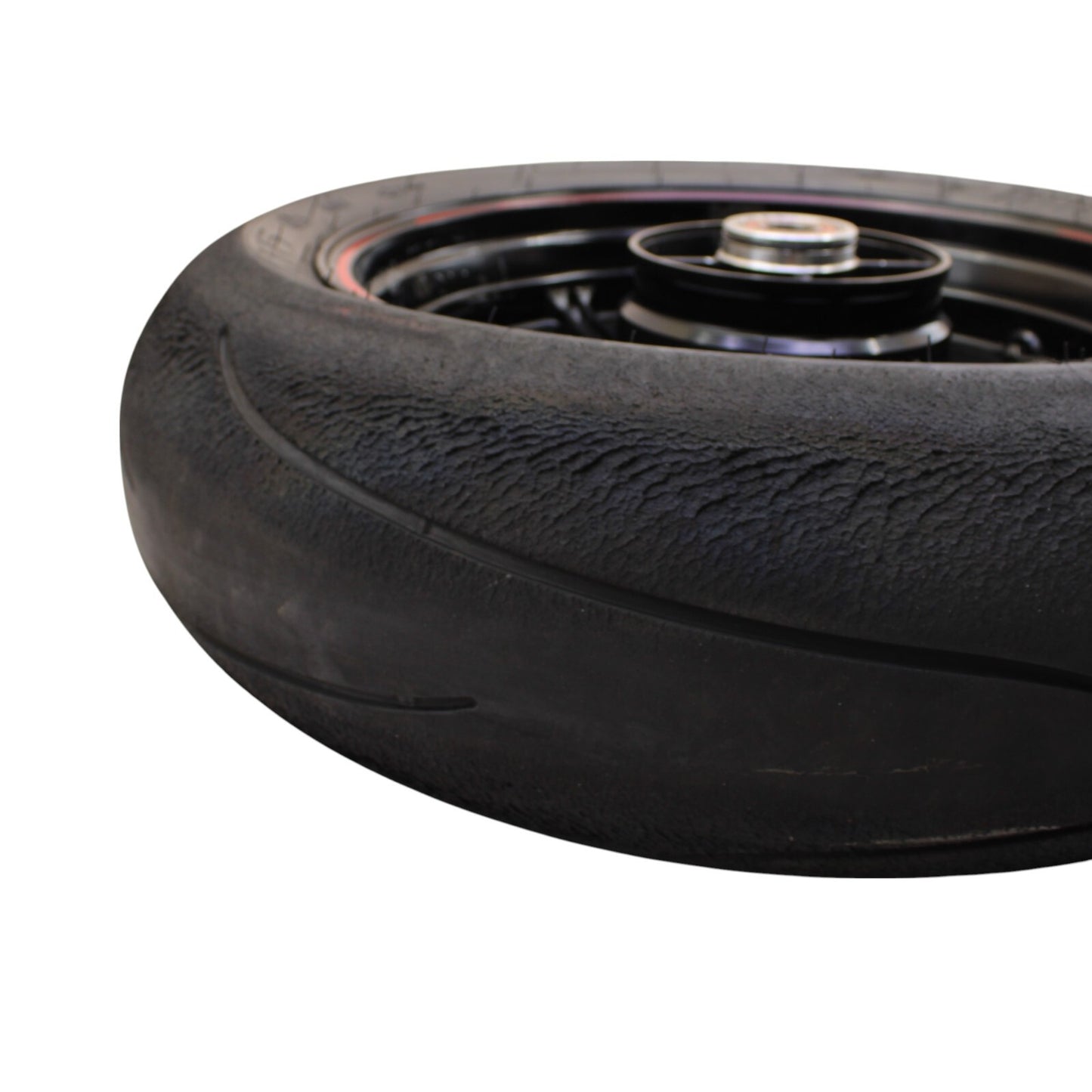 2019 - 2025 KAWASAKI NINJA ZX6R REAR WHEEL RIM STRAIGHT BLACK STOCK