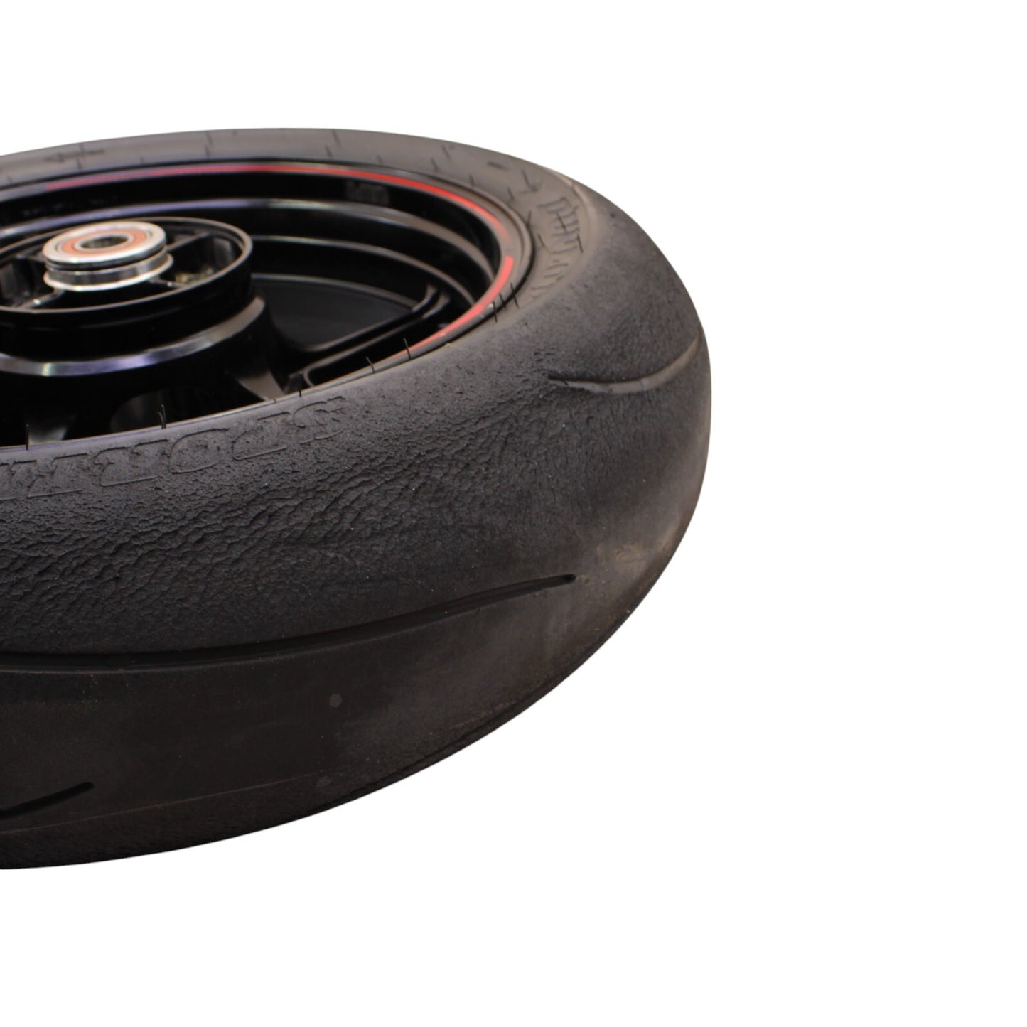 2019 - 2025 KAWASAKI NINJA ZX6R REAR WHEEL RIM STRAIGHT BLACK STOCK