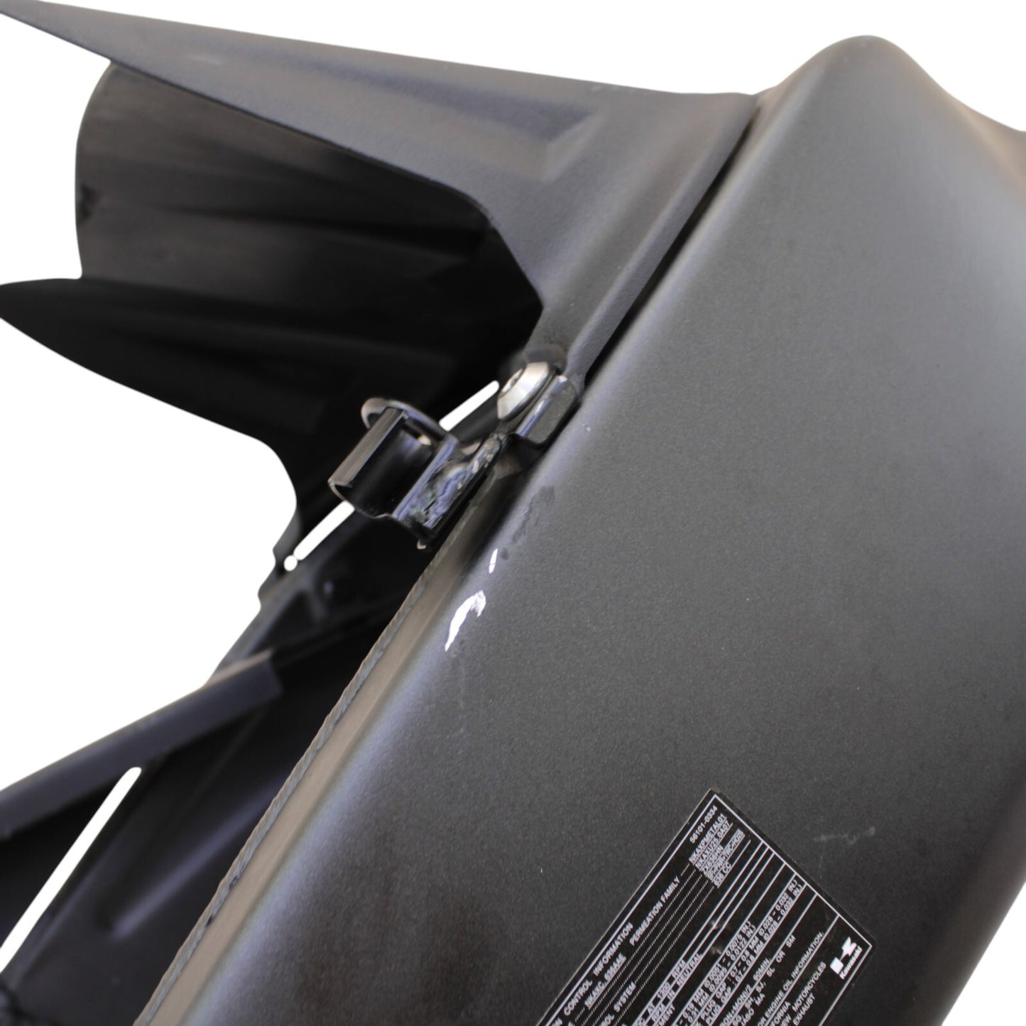 2019 - 2025 KAWASAKI NINJA ZX6R REAR SWINGARM CHAIN GUARD BLACK 55020-0384