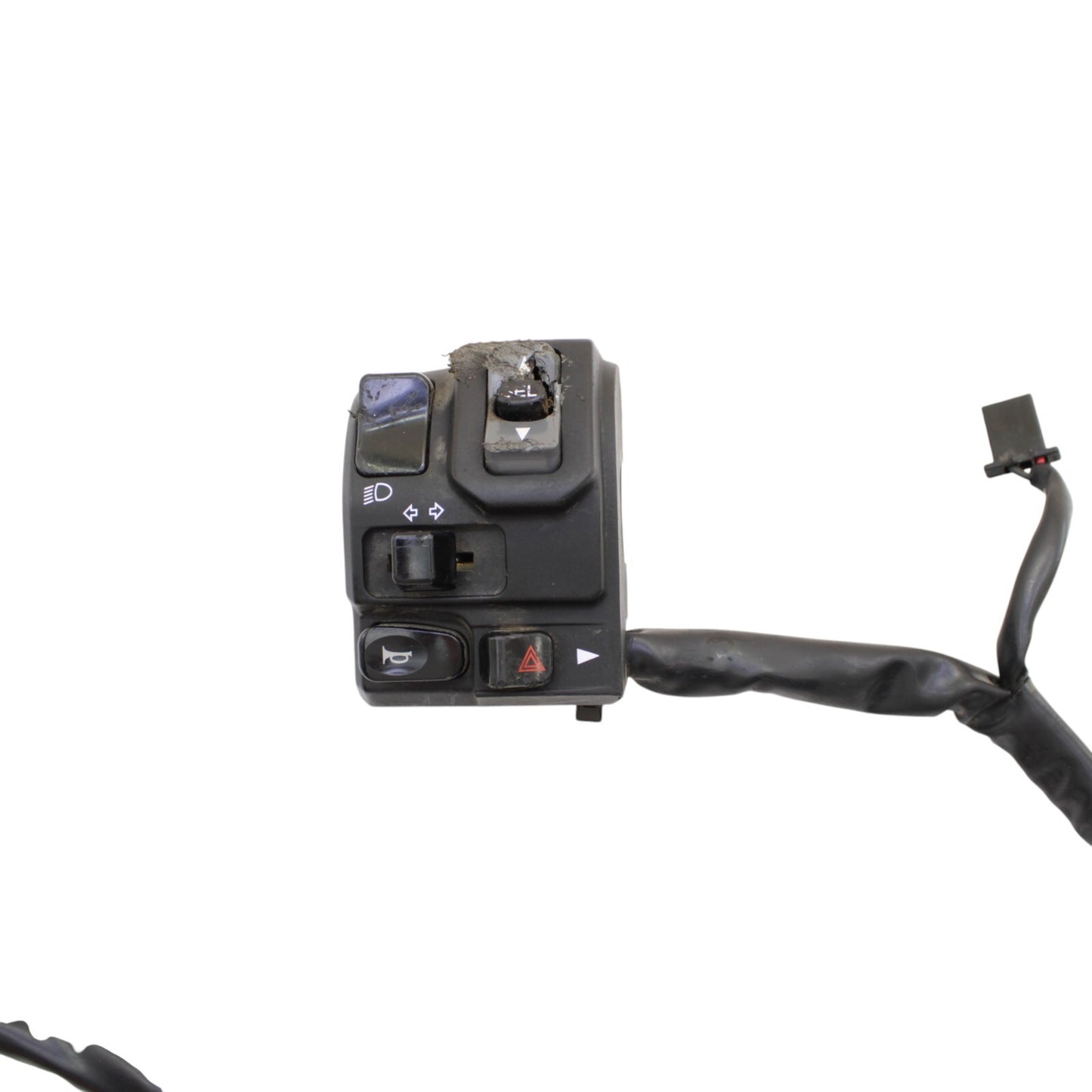 2019 - 2025 KAWASAKI NINJA ZX6R LEFT SWITCH CLIP ON HANDLE SIGNALS HORN