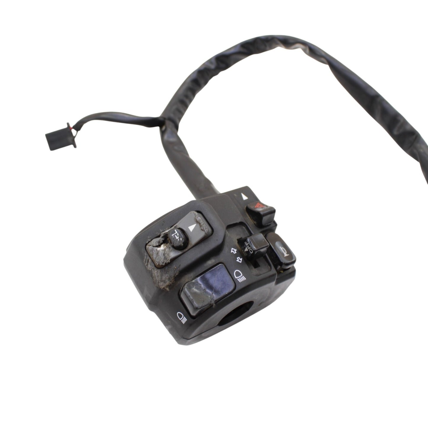 2019 - 2025 KAWASAKI NINJA ZX6R LEFT SWITCH CLIP ON HANDLE SIGNALS HORN