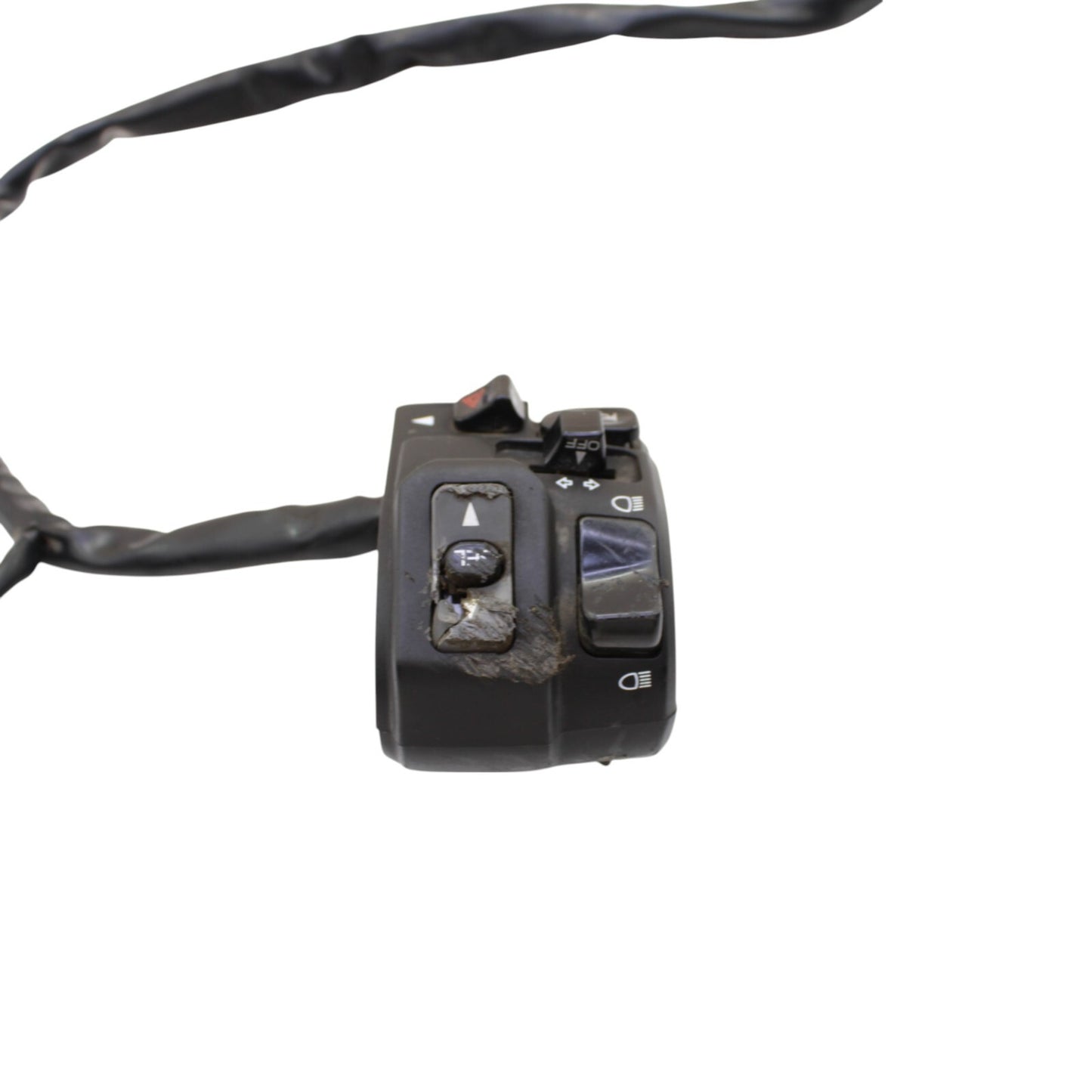 2019 - 2025 KAWASAKI NINJA ZX6R LEFT SWITCH CLIP ON HANDLE SIGNALS HORN