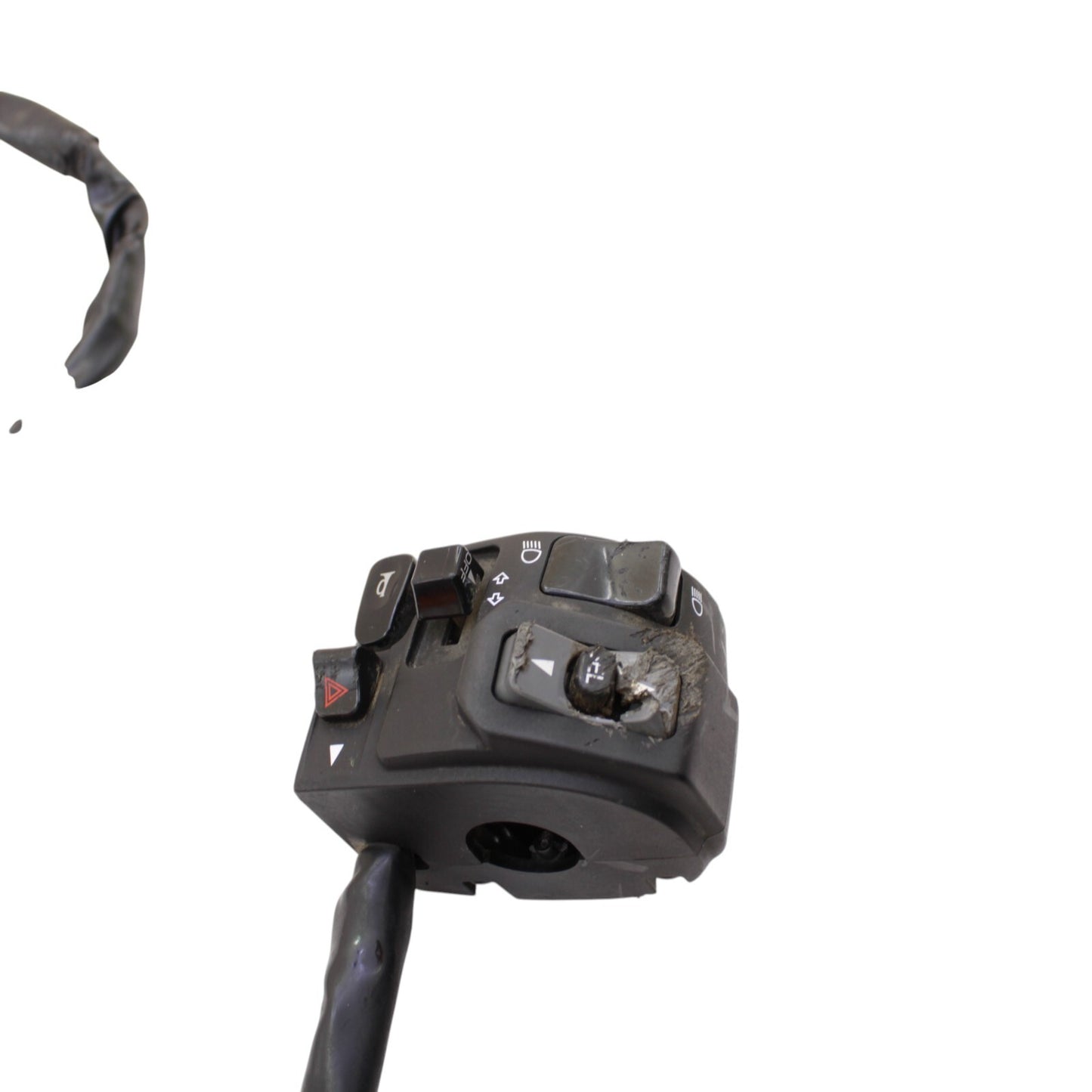 2019 - 2025 KAWASAKI NINJA ZX6R LEFT SWITCH CLIP ON HANDLE SIGNALS HORN