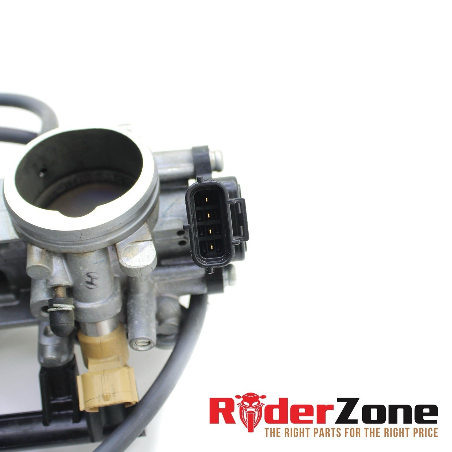 2016 - 2018 YAMAHA YZF R1S MAIN THROTTLE BODY FUEL INJECTORS SILVER FUEL LINE