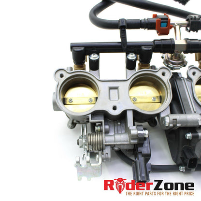 2015 - 2019 YAMAHA YZF R1 THROTTLE BODY MAIN FUEL INJECTORS ELECTRICAL FUEL HOSE