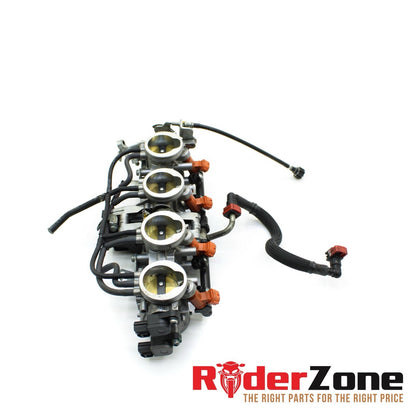 2013 - 2016 KAWASAKI NINJA ZX6R THROTTLE BODIES INJECTION FUEL LINE HOSE STOCK