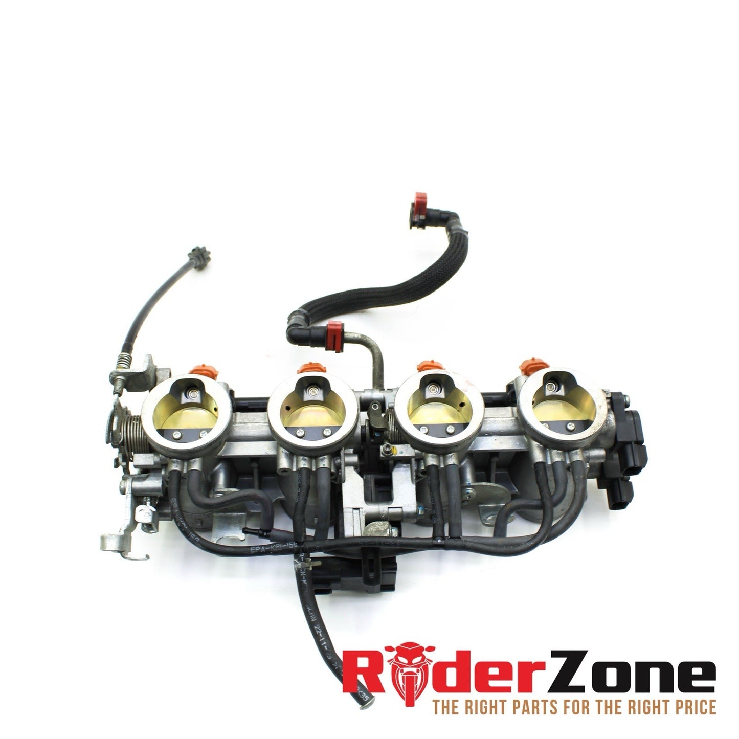 2013 - 2016 KAWASAKI NINJA ZX6R THROTTLE BODIES INJECTION FUEL LINE HOSE STOCK