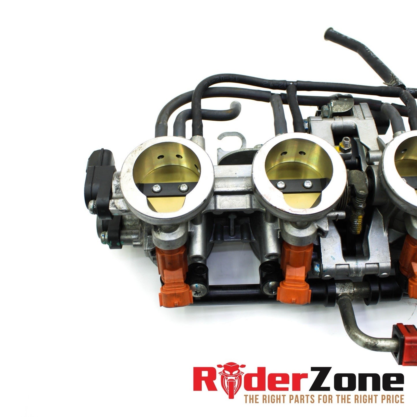 2013 - 2016 KAWASAKI NINJA ZX6R THROTTLE BODIES INJECTION FUEL LINE HOSE STOCK