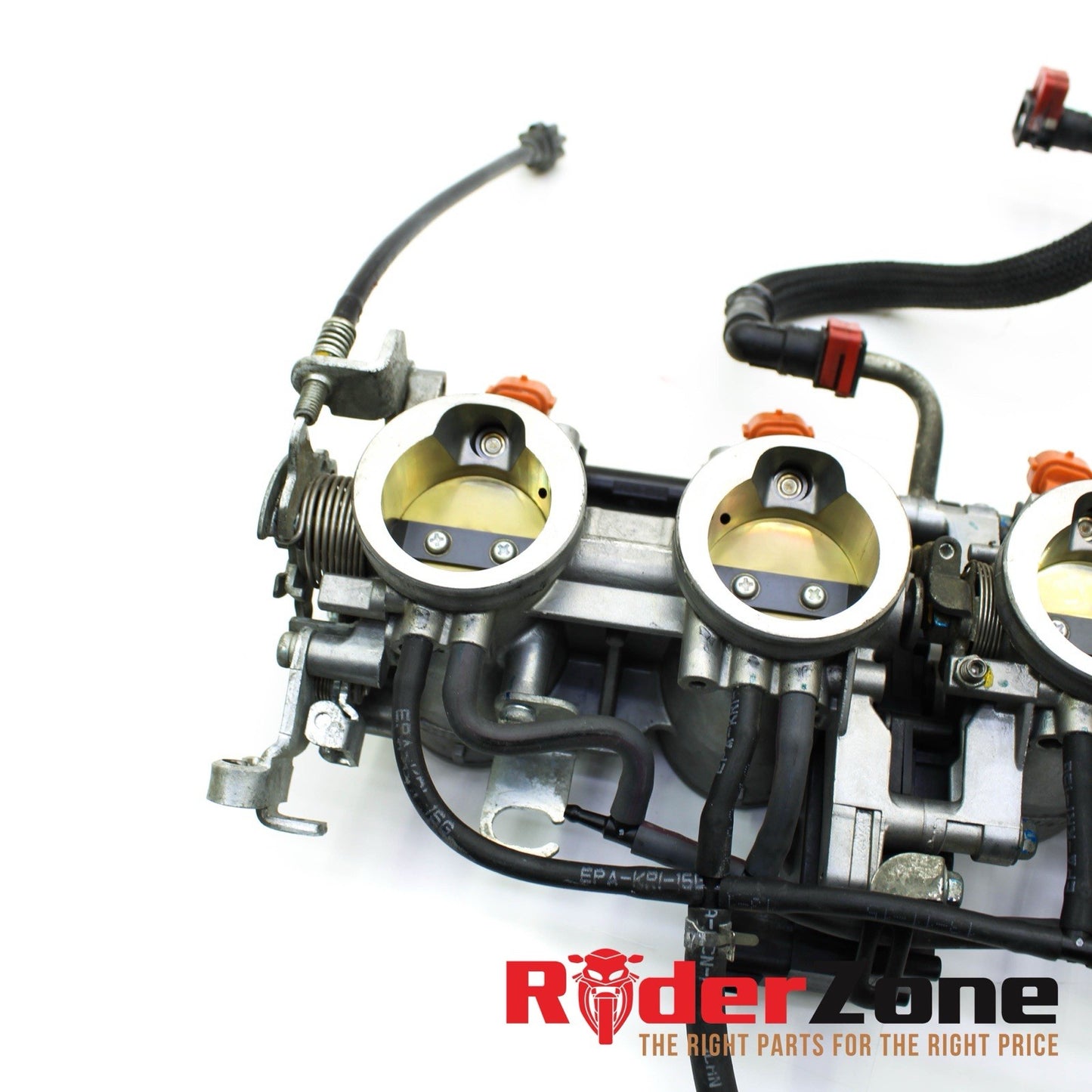 2013 - 2016 KAWASAKI NINJA ZX6R THROTTLE BODIES INJECTION FUEL LINE HOSE STOCK