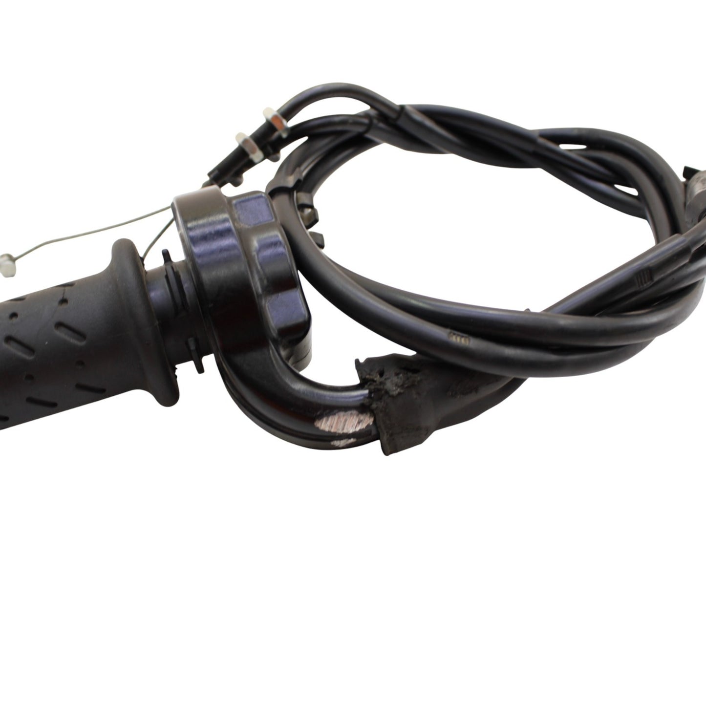 2009 - 2012 TRIUMPH DAYTONA 675R 675 THROTTLE HANDLE CABLES TUBE ASSEMBLY GRIP