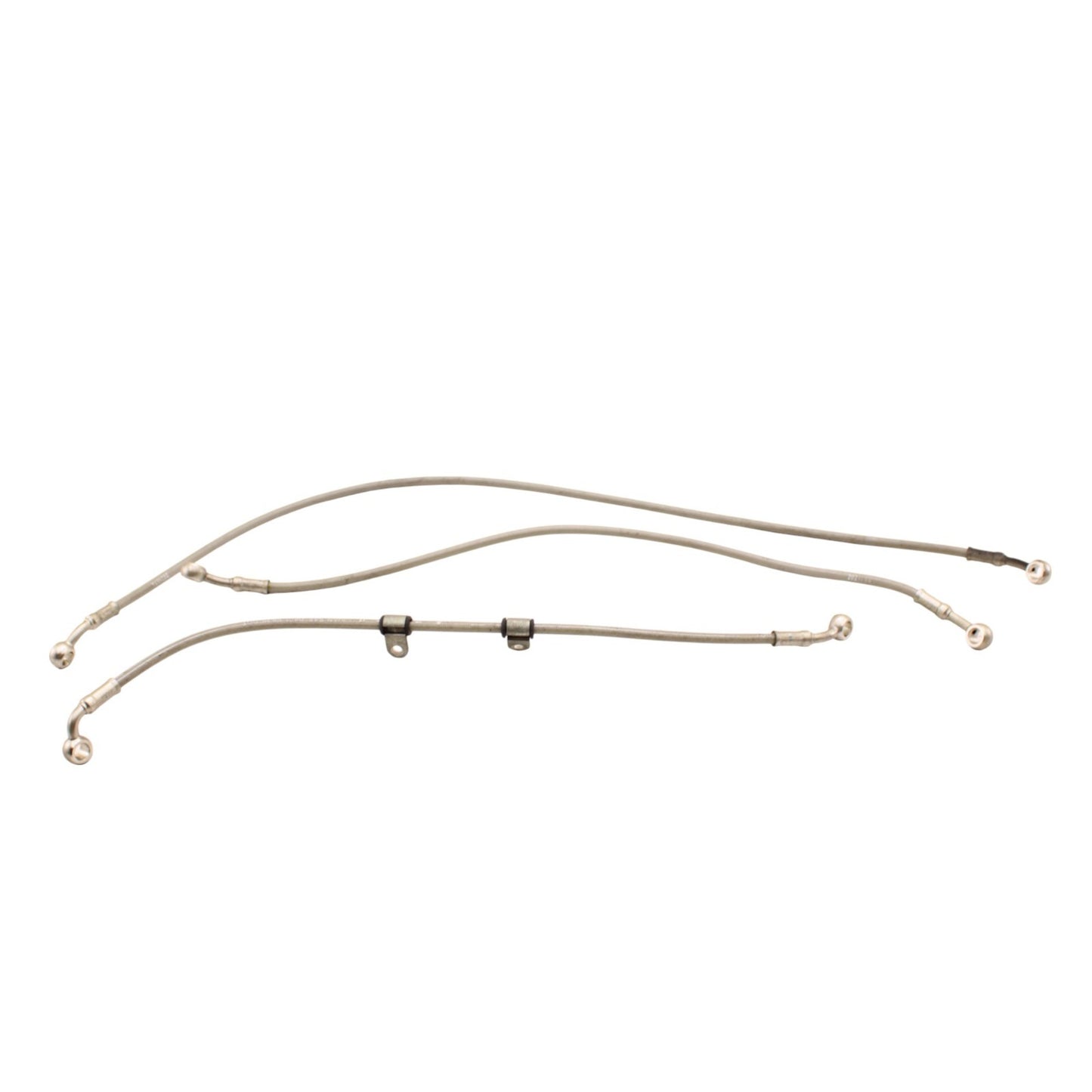 2009 - 2012 TRIUMPH DAYTONA 675R 675 FRONT REAR BRAKE LINES SET STEEL BRAIDED