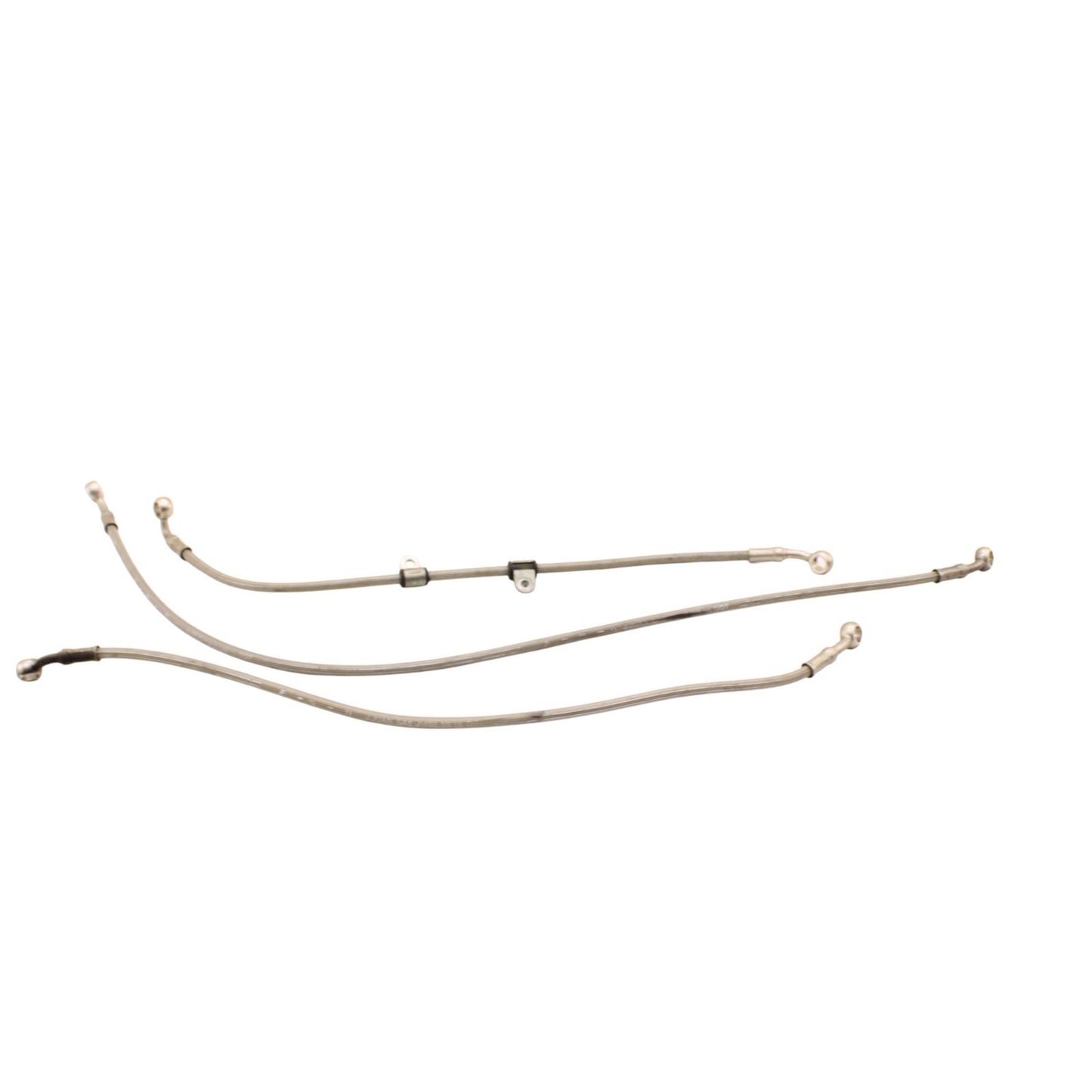 2009 - 2012 TRIUMPH DAYTONA 675R 675 FRONT REAR BRAKE LINES SET STEEL BRAIDED