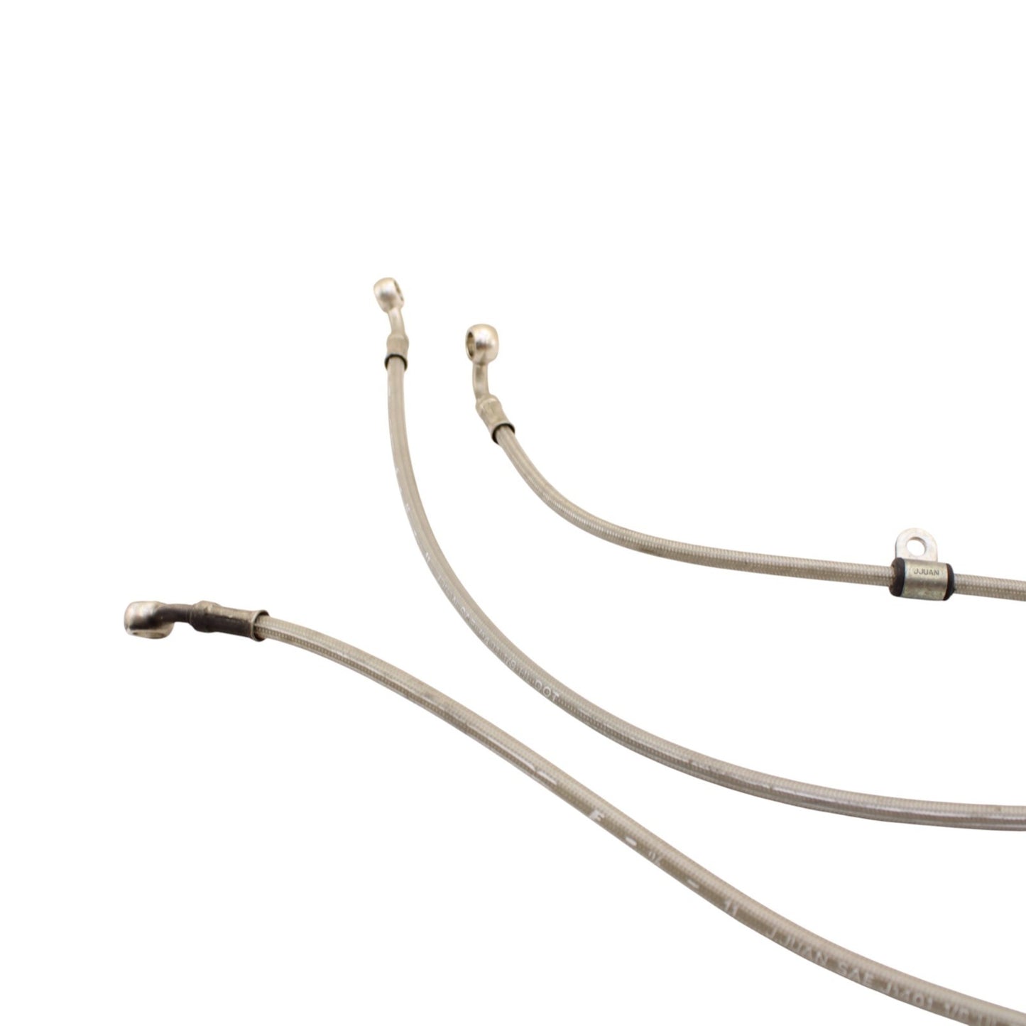 2009 - 2012 TRIUMPH DAYTONA 675R 675 FRONT REAR BRAKE LINES SET STEEL BRAIDED