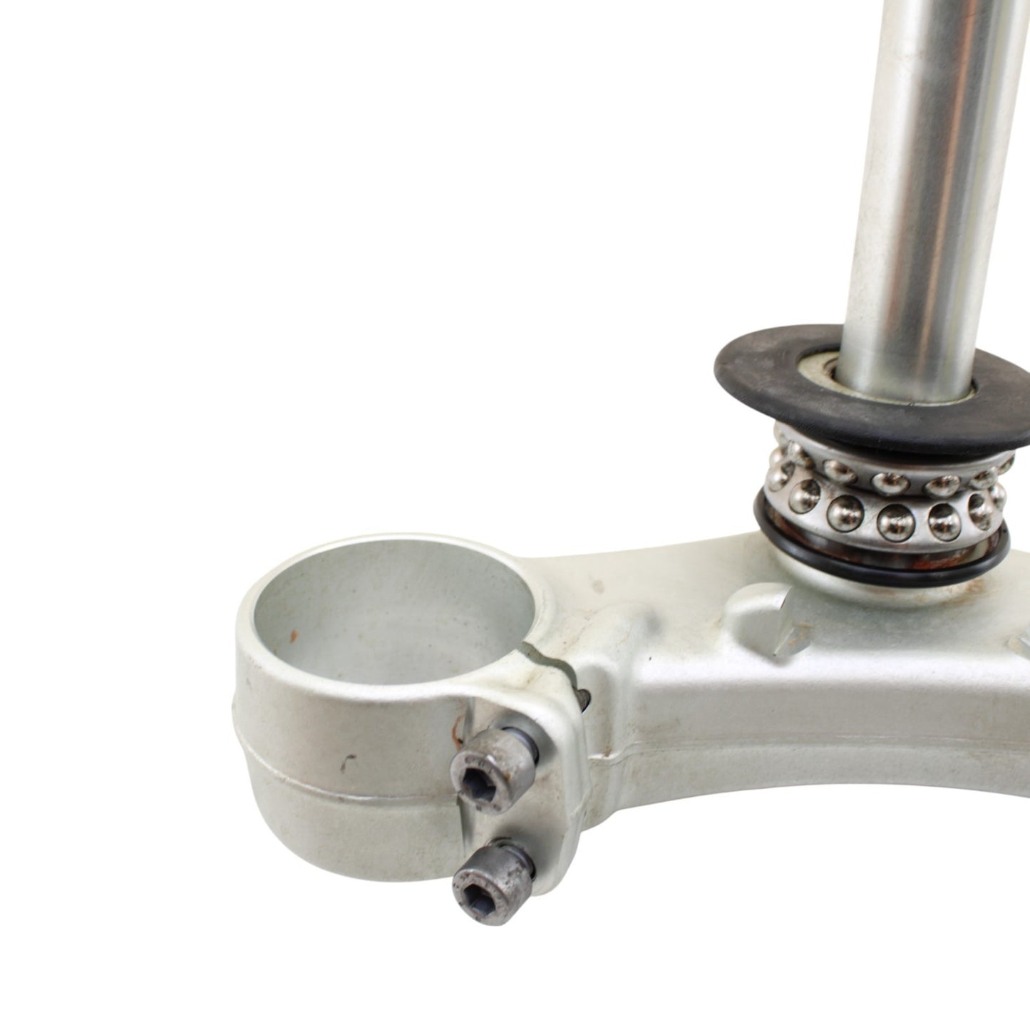 2009 - 2012 TRIUMPH DAYTONA 675R 675 LOWER TRIPLE TREE FORK STEM STRAIGHT SILVER