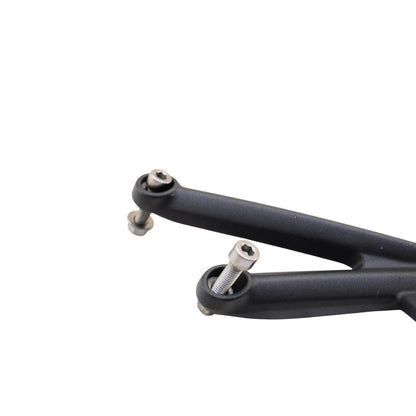 2009 - 2012 TRIUMPH DAYTONA 675R 675 LEFT RIGHT PASSENGER PEGS BRACKETS SET PAIR