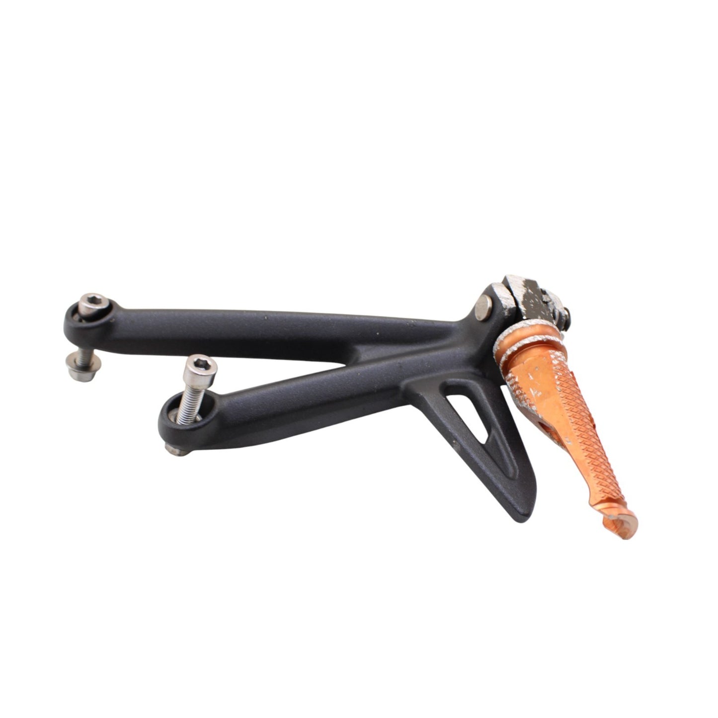 2009 - 2012 TRIUMPH DAYTONA 675R 675 LEFT RIGHT PASSENGER PEGS BRACKETS SET PAIR