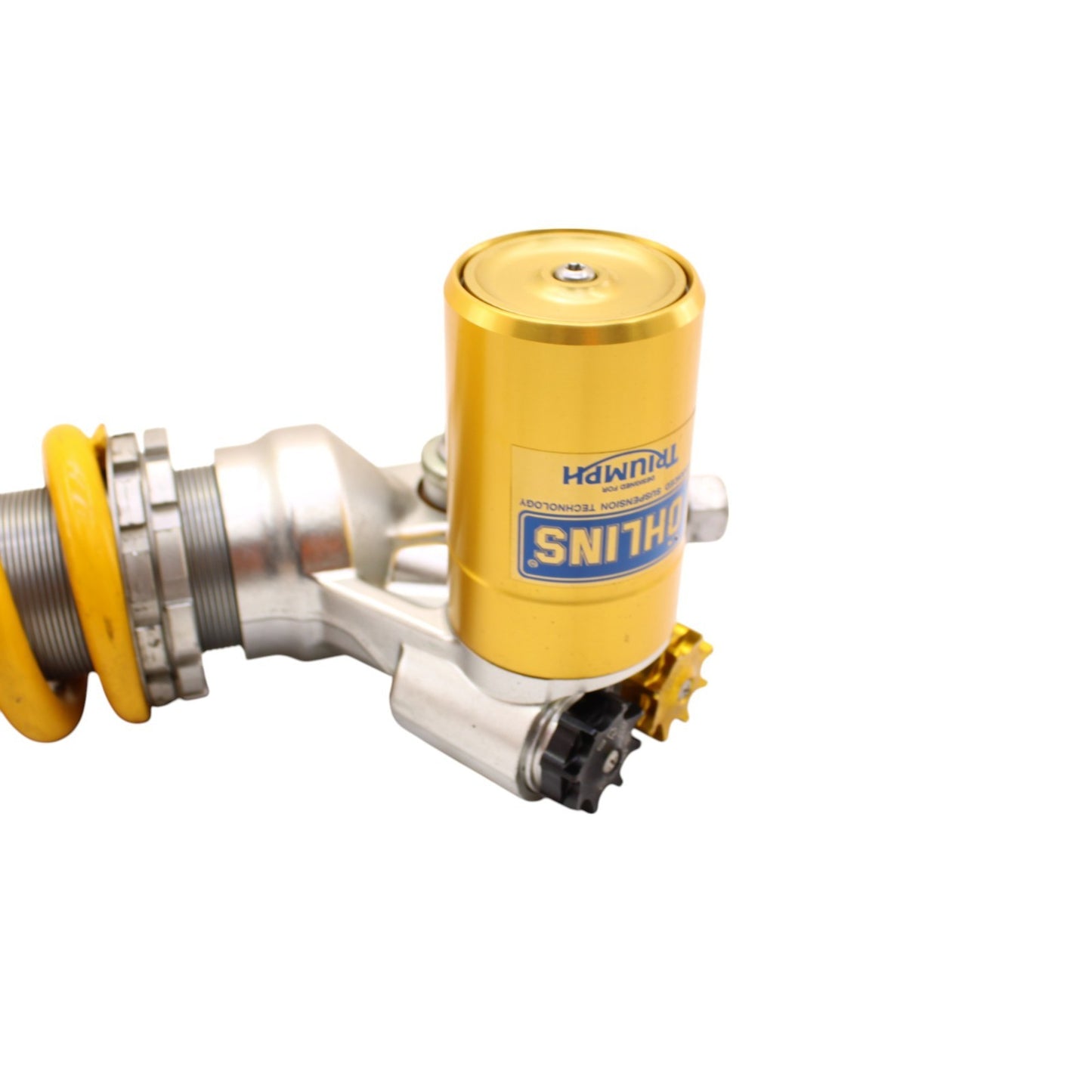 2009 - 2012 TRIUMPH DAYTONA 675R 675 REAR SHOCK ABSORBER OHLINS TTX YELLOW