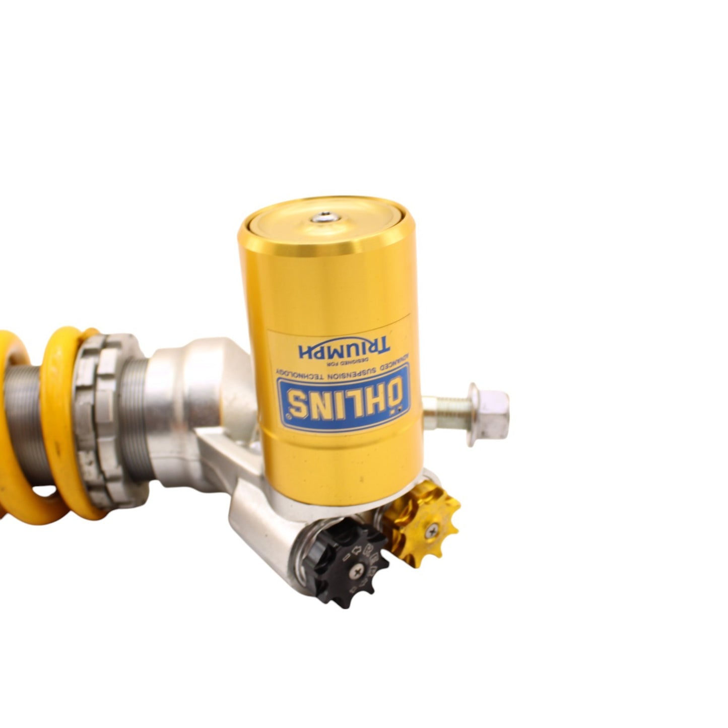 2009 - 2012 TRIUMPH DAYTONA 675R 675 REAR SHOCK ABSORBER OHLINS TTX YELLOW