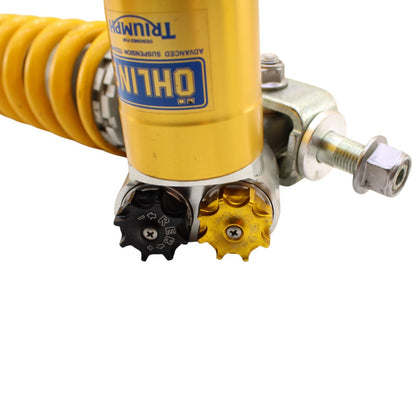 2009 - 2012 TRIUMPH DAYTONA 675R 675 REAR SHOCK ABSORBER OHLINS TTX YELLOW