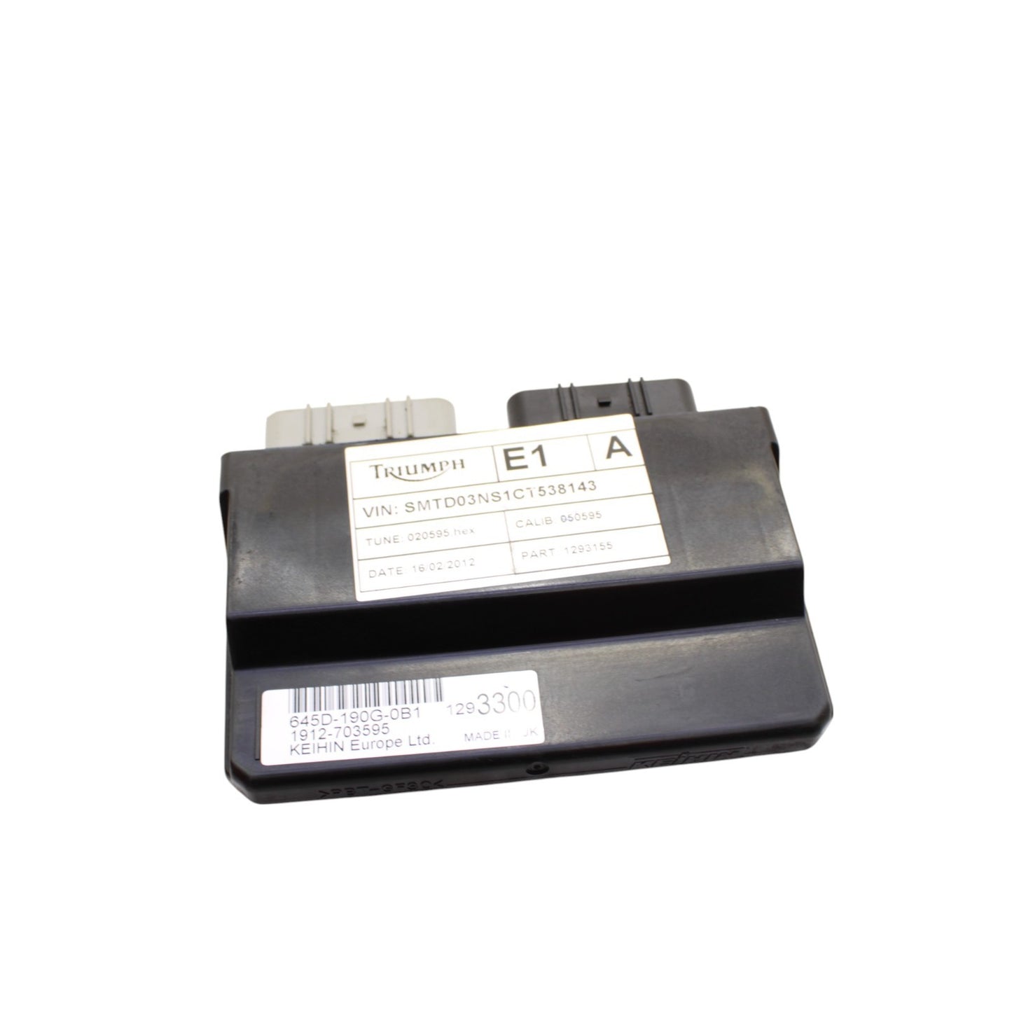 2009 - 2012 TRIUMPH DAYTONA 675R 675 ECU CDI COMPUTER CONTROL UNIT