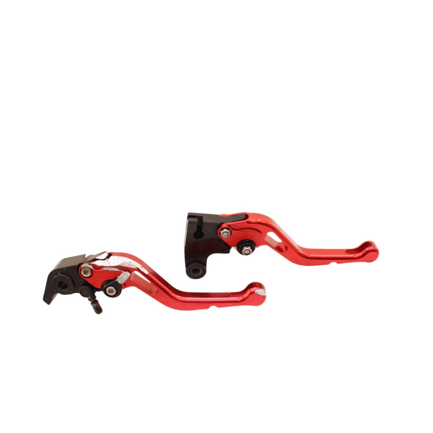 2009 - 2012 TRIUMPH DAYTONA 675R 675 LEFT RIGHT BRAKE CLUTCH LEVERS HANDLE RED