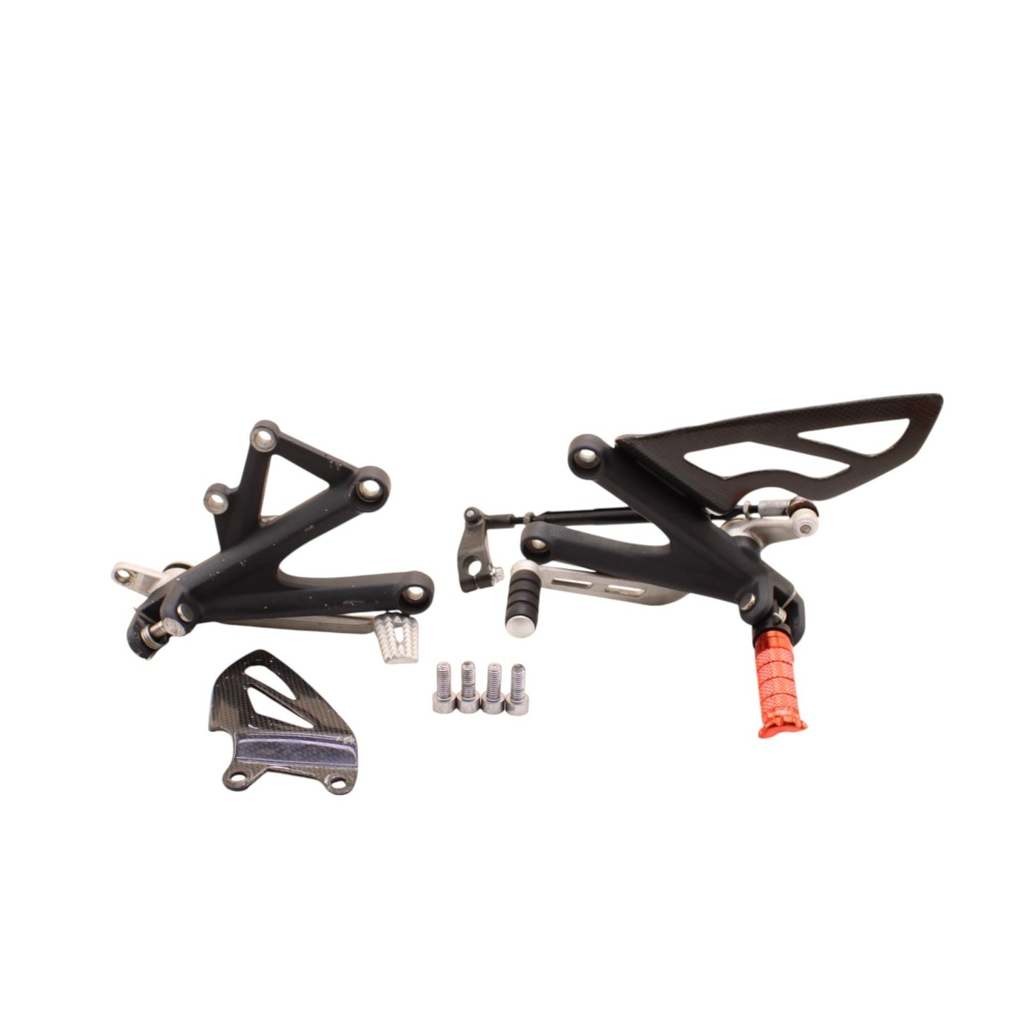 2009 - 2012 TRIUMPH DAYTONA 675R 675 RIGHT LEFT REARSET DRIVER BRAKE GEAR PEGS