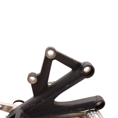 2009 - 2012 TRIUMPH DAYTONA 675R 675 RIGHT LEFT REARSET DRIVER BRAKE GEAR PEGS