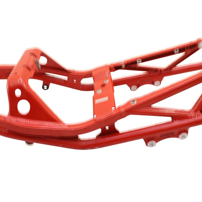 2009 - 2012 TRIUMPH DAYTONA 675R 675 SUBFRAME REAR BACK SUB FRAME RED STRAIGHT