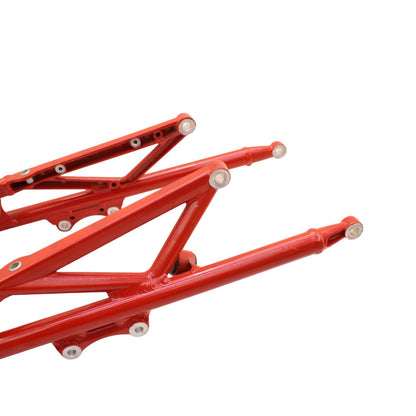 2009 - 2012 TRIUMPH DAYTONA 675R 675 SUBFRAME REAR BACK SUB FRAME RED STRAIGHT