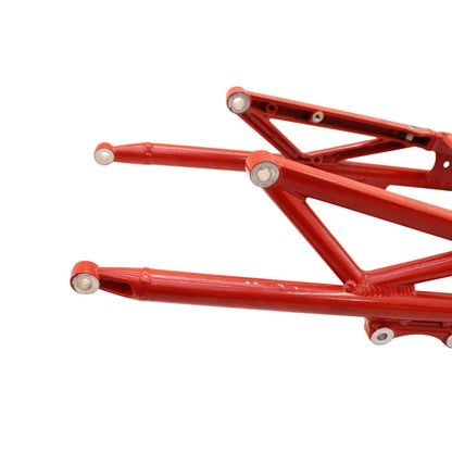 2009 - 2012 TRIUMPH DAYTONA 675R 675 SUBFRAME REAR BACK SUB FRAME RED STRAIGHT