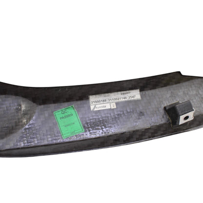 2009 - 2012 TRIUMPH DAYTONA 675R 675 RIGHT UPPER INNER  FAIRING COVER TRIM DASH