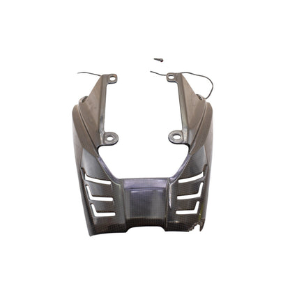 2009 - 2012 TRIUMPH DAYTONA 675R 675 EXHAUST COVER REAR FAIRING LIGHTS *DAMAGED*