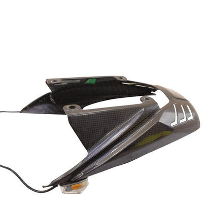 2009 - 2012 TRIUMPH DAYTONA 675R 675 EXHAUST COVER REAR FAIRING LIGHTS *DAMAGED*